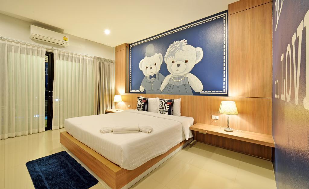 Tairada Boutique Hotel Krabi town Rum bild